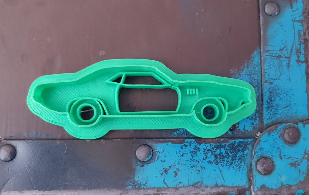 3D Printed Cookie Cutter Inspired by a 1971 Plymouth Barracuda