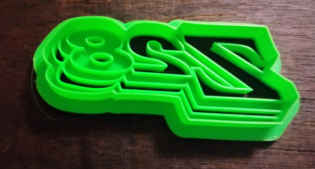 3D Printed Cookie Cutter Inspired by 1977 Chevy Camaro Z28 Emblem