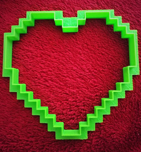 Set of 6 Valentines Geeky Cookie Cutters