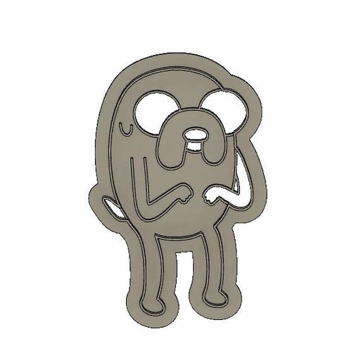 3D Model to Print Your Own Adventure Time Jake Cookie Cutter DIGITAL FILE ONLY