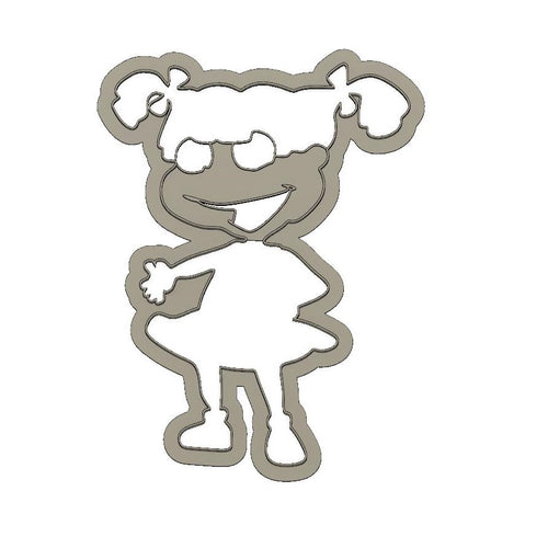 3D Model to Print Your Own Angelica Cookie Cutter DIGITAL FILE ONLY
