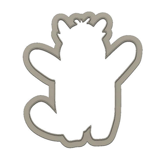 3D Model to Print Your Own Pokemon Beware Cookie Cutter DIGITAL FILE ONLY
