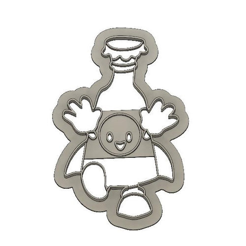 3D Model to Print Your Own Fall Out's Bottle Cookie Cutter DIGITAL FILE ONLY