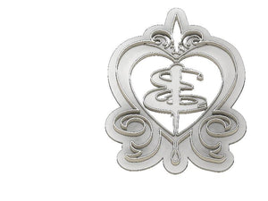 3D Printed Cookie Cutter Inspired by Buffy the Vampire Slayer Heart