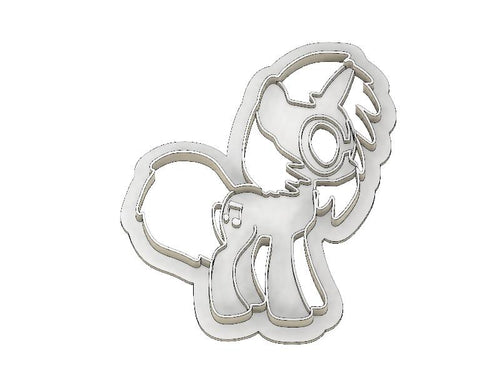 3D Model to Print Your Own MLP DJ Pon3 Cookie Cutter DIGITAL FILE ONLY