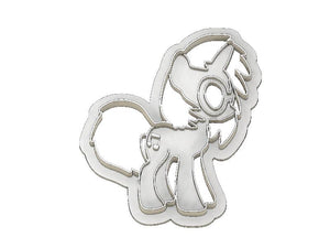 3D Printed Cookie Cutter Inspired by MLP DJ PON3
