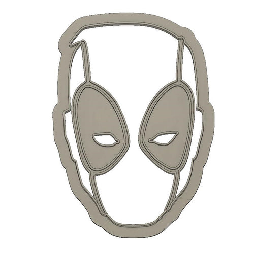 3D Model to Print Your Own Deadpool Cookie Cutter DIGITAL FILE ONLY
