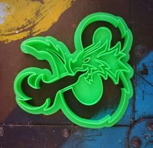 Load image into Gallery viewer, 3D Printed Cookie Cutter Inspired by the DnD Logo