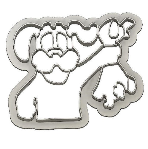 3D Model to Print Your Own Duck Hunt Dog Cookie Cutter DIGITAL FILE ONLY