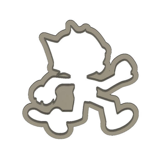 3D Printed Cookie Cutter Inspired by Felix the Cat
