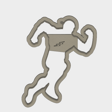 Load image into Gallery viewer, 3D Printed Cookie Cutter Inspired by DC Comics Flash Running