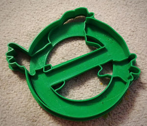 3D Printed Cookie Cutter Inspired by Ghostbusters Logo