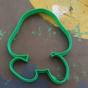 3D Printed Cookie Cutter Inspired by Super Mario Bros. Goomba