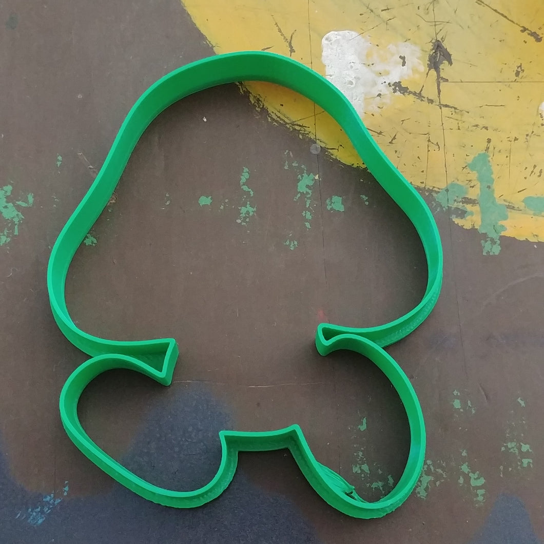 3D Printed Cookie Cutter Inspired by Super Mario Bros. Goomba