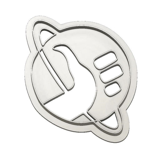 3D Model to Print Your Own Hitchhiker's Thumb Cookie Cutter DIGITAL FILE ONLY