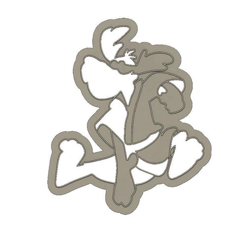3D Model to Print Your Own Hong Kong Phooey Cookie Cutter DIGITAL FILE ONLY