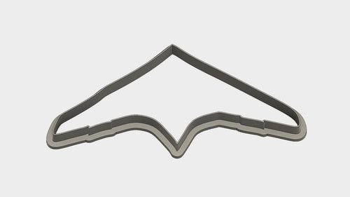 3D Model to Print Your Own Horten Cookie Cutter DIGITAL FILE ONLY