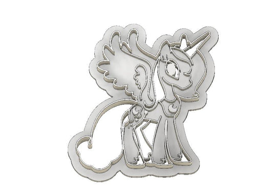 3D Printed Cookie Cutter Inspired by MLP Princess Luna
