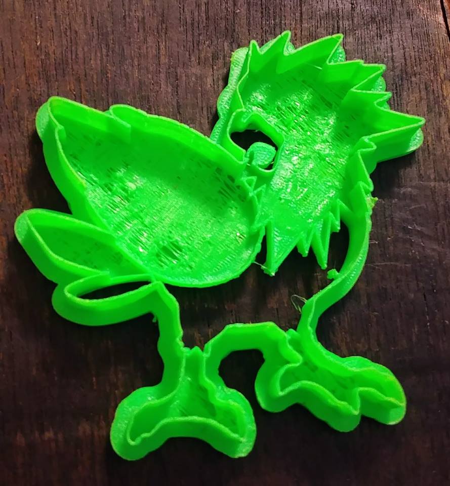 3D Printed Cookie Cutter Inspired by Pokemon Spearow