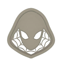 Load image into Gallery viewer, 3D Printed Cookie Cutter Inspired by Marvels Spider Gwen
