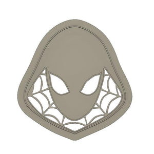 3D Printed Cookie Cutter Inspired by Marvels Spider Gwen