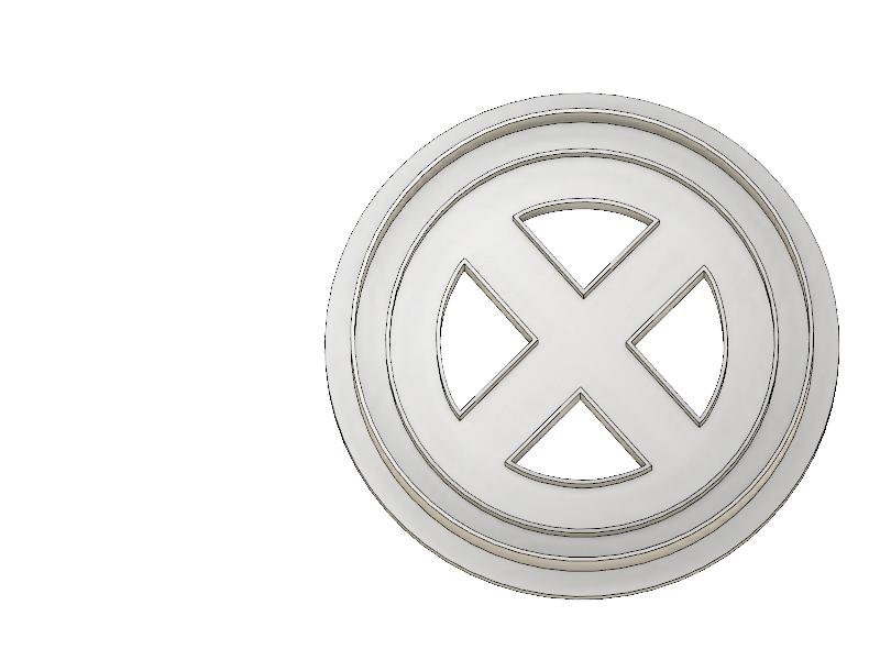 3D Printed Cookie Cutter Inspired by Marvels X-Men