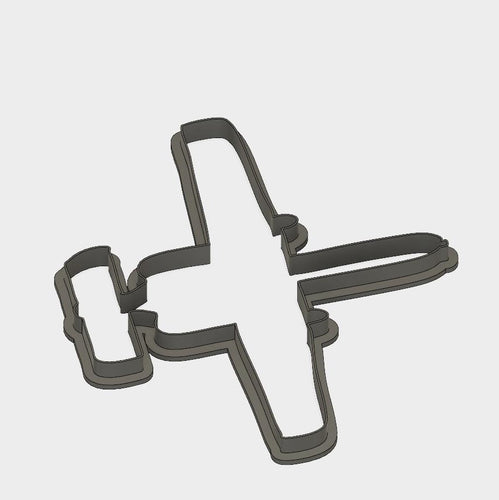 3D Model to Print Your Own USAF A-10 Cookie Cutter DIGITAL FILE ONLY