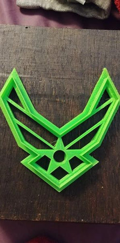 3D Printed Cookie Cutter Inspired by USAF Air Force Logo