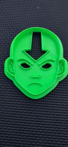 3D Printed Avatar the Last Air Bender Ang Inspired Cookie Cutter