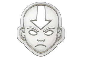 3D Printed Avatar the Last Air Bender Ang Inspired Cookie Cutter