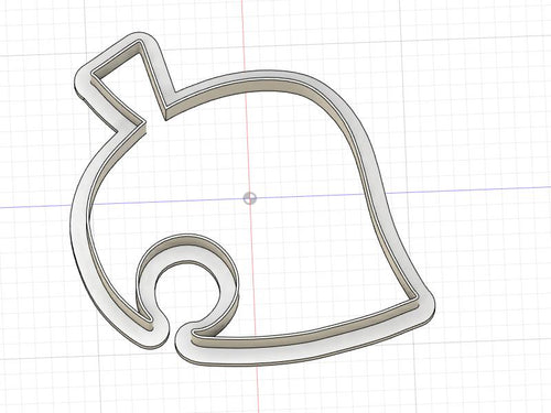 3D Model to Print Your Own  Animal Crossing Leaf Cookie Cutter DIGITAL FILE ONLY