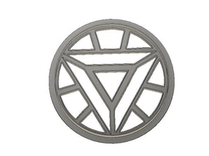 3D Printed Cookie Cutter Inspired by Ironman Arc Reactor