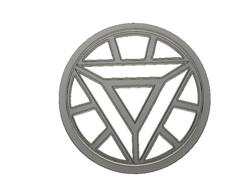 3D Model to Print Your Own Ironman Arc Reactor Cookie Cutter DIGITAL FILE ONLY