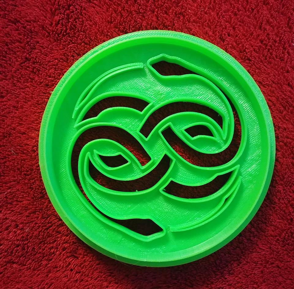 3D Printed Cookie Cutter Inspired by Never Ending Story Auryn