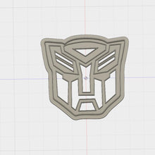 Load image into Gallery viewer, Set of 6 Cartoon Robot Themed Cookie Cutters