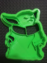 Load image into Gallery viewer, 3D Printed Cookie Cutter Inspired by Star Wars Baby Yoda Standing