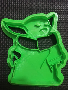 3D Printed Cookie Cutter Inspired by Star Wars Baby Yoda Standing