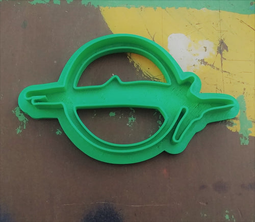 3D Printed Cookie Cutter Inspired by Plymouth Barracuda Emblem