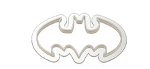 Load image into Gallery viewer, 3D Printed Cookie Cutter Inspired by 90&#39;s Batman Logo
