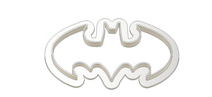 3D Printed Cookie Cutter Inspired by 90's Batman Logo