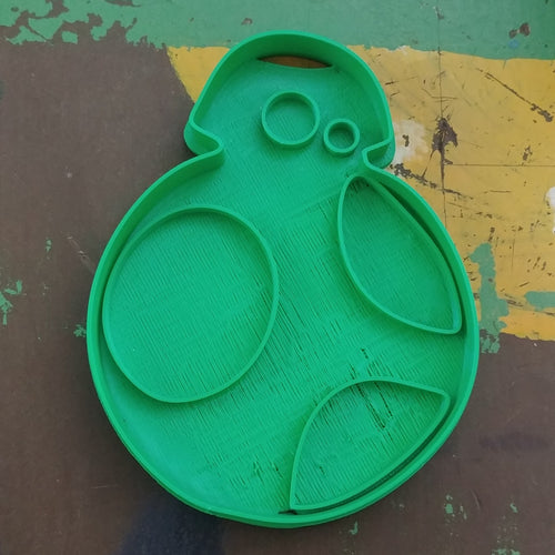 3D Printed Cookie Cutter Inspired by Star Wars BB-8 Droid