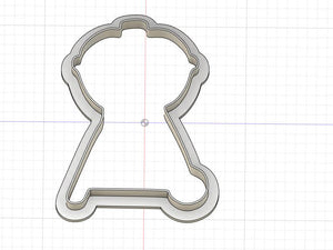 3D Printed BBQ Grill Cookie Cutter