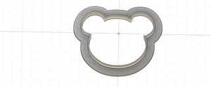 3D Printed Bear Cookie Cutter