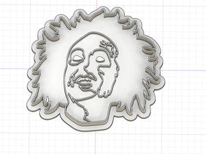 Printed Cookie Cutter Inspired by Beetlejuice