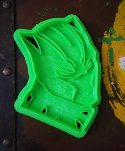 3D Printed Cookie Cutter Inspired by Marvels Black Panther