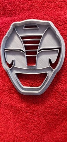 3D Printed Cookie Cutter Inspired by Black MMPR Ranger