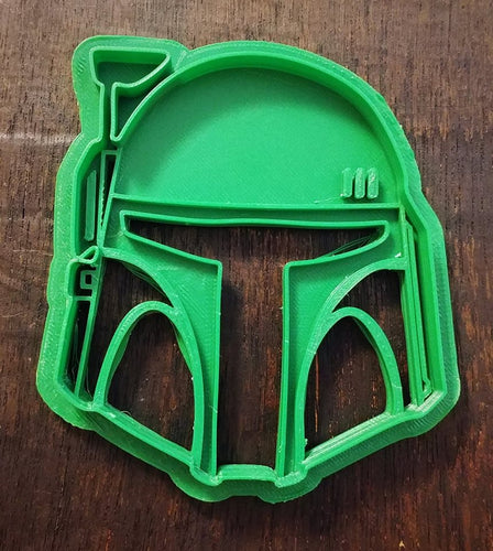 3D Printed Cookie Cutter Inspired by Star Wars Boba Fett