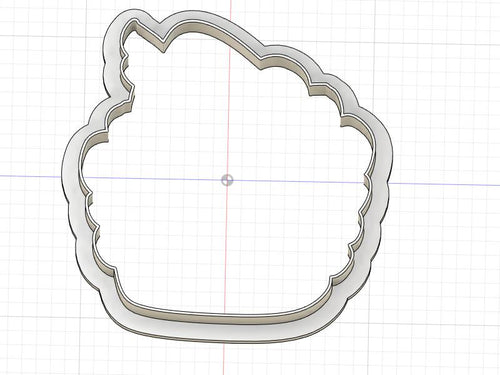 3D Model to Print Your Own Buddy Elf Outline Cookie Cutter DIGITAL FILE ONLY
