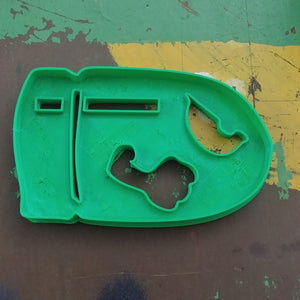 3D Printed Cookie Cutter Inspired by Super Mario Bros. Bullet Bill