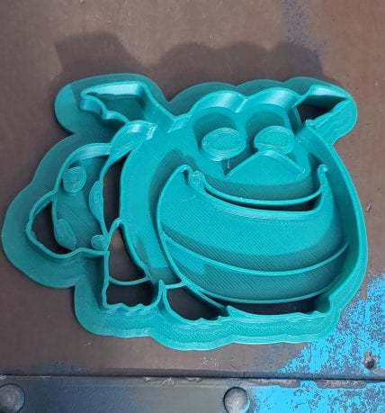 Printed Cookie Cutter Inspired by Dragons Rescue Riders Burple